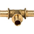 Тройник STOUT равнопроходный 16x16x16 для труб из сшитого полиэтилена аксиальный, SFA-0013-000016