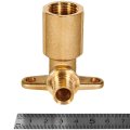 Угольник настенный с длинным нарезным патрубком ROMMER 16-G 1/2 для труб из сшитого полиэтилена аксиальный, RFA-0032-001612
