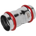 Муфта равнопроходная ROMMER ВПр, 42, из нержавеющей стали прессовой, RSS-1017-000042