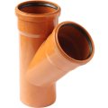 Тройник для наружной канализации Pro Aqua Terra D110x110/45 PP, PPH70111145