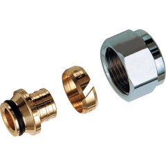 Концовка евроконус FAR для труб PEX 16х2, с накидной гайкой 1/2, FC 6075 581007