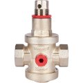 Редуктор давления ROMMER PN25 вн/вн 3/4 с выходом под манометр, RVS-0008-000020