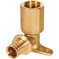 Угольник настенный с длинным нарезным патрубком ROMMER 20-G 1/2 для труб из сшитого полиэтилена аксиальный, RFA-0032-002012
