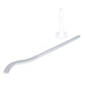 Кронштейн с дюбелем Global 011026 08 195 мм (цвет cod.08 grigio argento opaco metallizzato (серый)), A026ME19508
