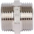 Ниппель HH TIEMME никелированный 3/4х3/4 для стальных труб резьбовой, 1500084