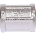 Муфта TIEMME ВВ никелированная 1/2х1/2 для стальных труб резьбовой, 1500136