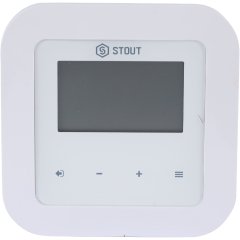Проводной комнатный регулятор STOUT RI-1 с RS-связью, STE-0101-001007