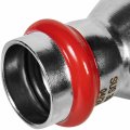 Муфта ROMMER переходная НПр-ВПр, 35х22, из нержавеющей стали прессовой, RSS-1020-003522