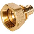 Переходник с накидной гайкой ROMMER 16xG 3/4 для труб из сшитого полиэтилена аксиальный, RFA-0019-001634
