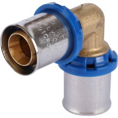 APE Угольник APE 90° 20х20 для металлопластиковых труб прессовой, ARL3200220