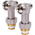 Узел нижнего подключения Meibes ET2/50, угловой 3/4”*3/4”, F10086