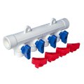 Коллектор с шаровым краном универсальный PPR 25х20/4, RTP