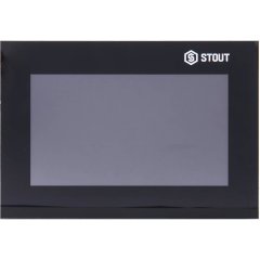Проводная контрольная панель управления STOUT M-7, черная, STE-0101-007004