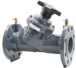 Клапан балансировочный фланцевый ручной FAF Valve 7600 Ду 40, 7600040