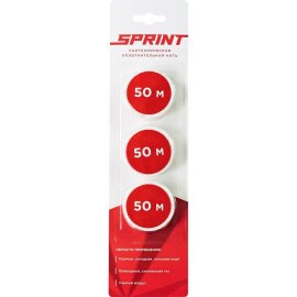 СантехМастерГель Уплотнительные нити Набор сменных катушек Sprint, 3x50, Блистер, 04063
