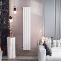 Радиатор стальной трубчатый STOUT Warmmet Power 76V длина 1250 мм секций 4 цвет RAL 9016  тип подключения: нижнее левое, PV.76.1250.4.316.BL.9016
