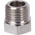 Заглушка STOUT НР никелированная 1/4, SFT-0025-000014