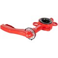 Затвор дисковый поворотный РАШВОРК DN050 PN16, GG25 / GGG40 / EPDM, М/Ф с рукояткой, 200-050-16