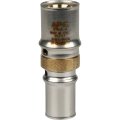 Муфта STOUT соединительная переходная 20х16 для металлопластиковых труб прессовой, SFP-0004-002016