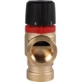 Термостатический смесительный клапан для систем отопления и ГВС ROMMER 3/4 ВР 20-43°С KV 1,6 (боковое смешивание), RVM-0111-164320