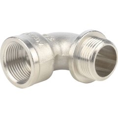 Угольник STOUT с упором НВ никелированный 3/4, SFT-0016-000034