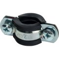 Комплект STOUT хомут+шпилька шуруп +дюбель пластиковый 1/2 (20-24), SAC-0020-100012