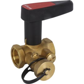 Клапан запорный БРОЕН Basic DN 020 PN 25 ручной с дренажем, 594764