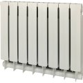 Радиатор биметаллический Global STYLE PLUS 500 8 секций боковое подключение (белый RAL 9010), STP05001008