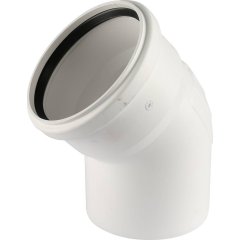 Отвод РЕХАУ RAUPIANO PLUS диам. 110 на 45°, 11231361001
