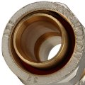 Муфта STOUT соединительная 32x32 для металлопластиковых труб винтовой, SFS-0005-000032