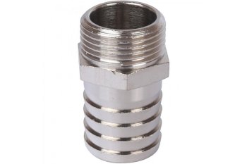 Штуцер STOUT НР никелированный 3/8 x12, SFT-0067-003812