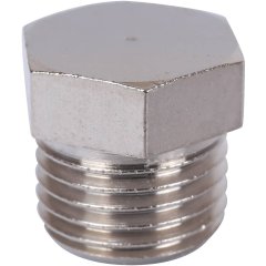 Заглушка STOUT НР никелированная 1/4, SFT-0025-000014