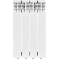 Радиатор алюминиевый ROMMER Profi 500 4 секции (AL500-80-80-100) (RAL9016), RAL-1210-050004