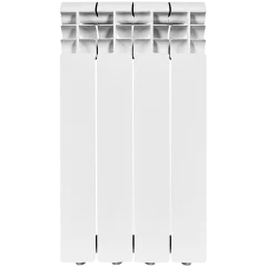 Радиатор алюминиевый ROMMER Profi 500 4 секции (AL500-80-80-100) (RAL9016), RAL-1210-050004