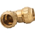 Угольник TIEMME 40х40 для труб ПНД винтовой, 3400017