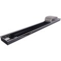 Внутрипольный конвектор STOUT SCN-1100 80х240х2200 (Решётка роликовая) правое подключение, SCN-1100-0824220