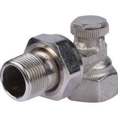 Радиаторный запорно-регулирующий угловой клапан HEIMEIER REGUTEC (DN20, 3/4 ), 0355-03.000