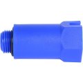 Пробка длинная STOUT 1/2, синяя, SFA-0035-100012