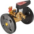 Клапан балансировочный БРОЕН Venturi FODRV DN 015 PN 16 ручной фланцевый повышенной пропускной способности с дренажем, 754464