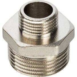 Ниппель НН STOUT переходной никелированный 1 X1/2, SFT-0004-000112