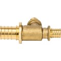 Тройник переходной STOUT 25x16x16 для труб из сшитого полиэтилена аксиальный, SFA-0014-251616