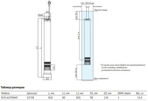 Насос скважинный UNIPUMP ECO-AUTOMAT, 52728