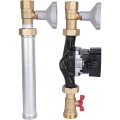 Группа насосная Meibes, поколение 8, UK с нас. Grundfos UPM3 Hybrid 25-70* , прямой контур, 1, M66811.36