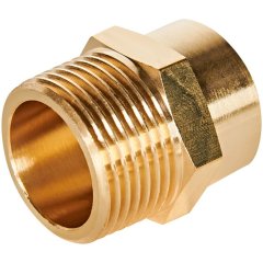 Переход JINTIAN ВП-НР 22x3/4 из латуни под пайку, JT-142432234