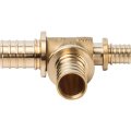 Тройник переходной STOUT 25x25x16 для труб из сшитого полиэтилена аксиальный, SFA-0014-252516