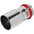 Муфта ROMMER переходная НПр-ВПр, 35х28, из нержавеющей стали прессовой, RSS-1020-003528