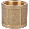 Муфта TIEMME ВВ 1 1/2х1 1/2 для стальных труб резьбовой, 1500131
