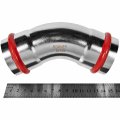 Угольник ROMMER 45° ВПр-ВПр, 54, из нержавеющей стали прессовой, RSS-1005-000054