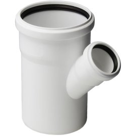 Тройник Pro Aqua Stilte D75x50/45 Белый, ST207545W