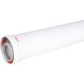 Удлинитель дымохода конденсационный коаксиальный ROMMER D60(п-м)/100(м-п), L1000, RCA-8610-001000